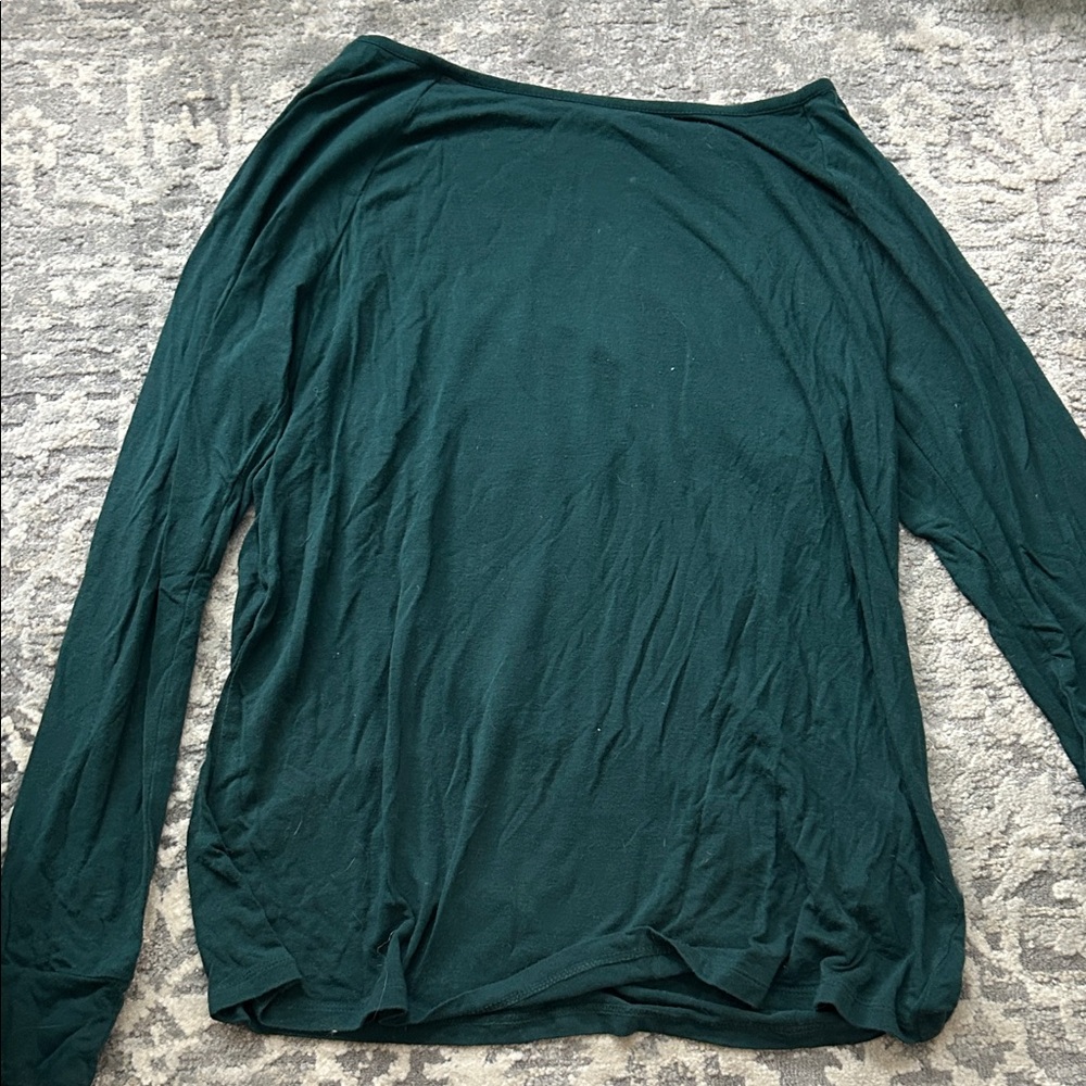 Green Women's Pajama Top